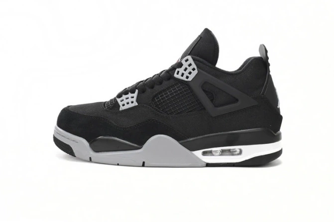 Black 4 Air Canvas DH7138-006 Jordan 0717